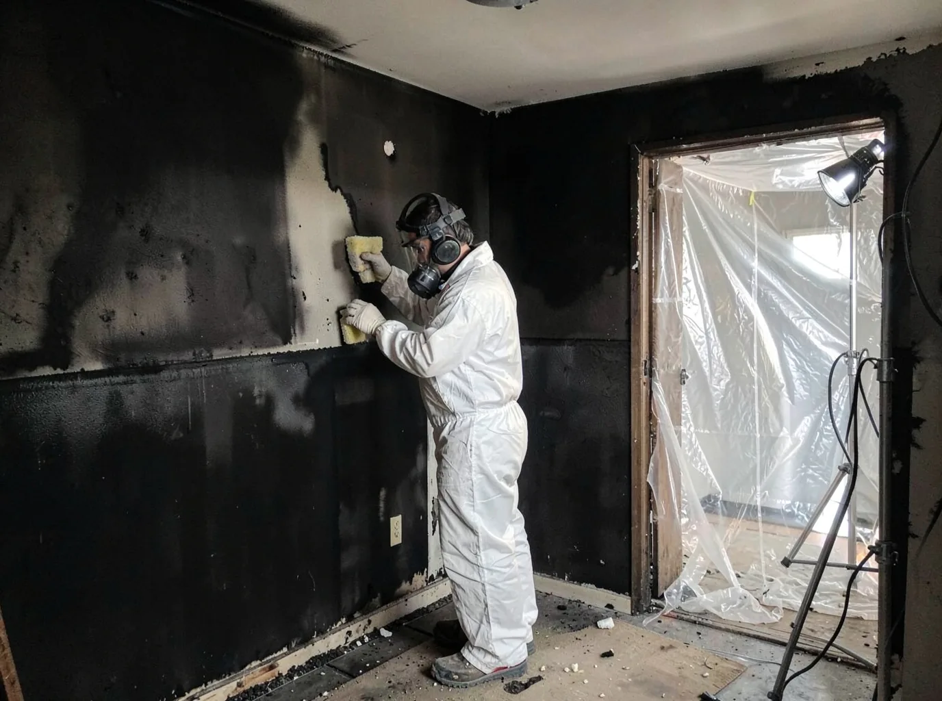 Fire Damage Restoration company in Cornell, MI